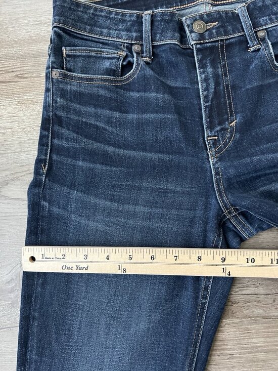 Vince Bootcut Crop Jeans Dark Rinse Womens 27 - Picture 9 of 15